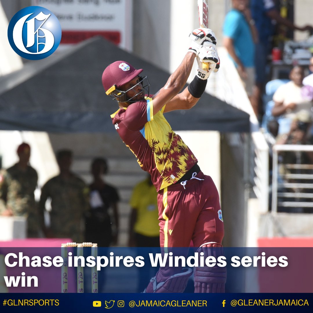 In a pulsating encounter at Sabina Park, the West Indies, on the back of a man-of-the-match performance from all-rounder Roston Chase, secured a workmanlike victory over South Africa in the T20 International series.

Read more: jamaica-gleaner.com/article/sports… #GLNRSports