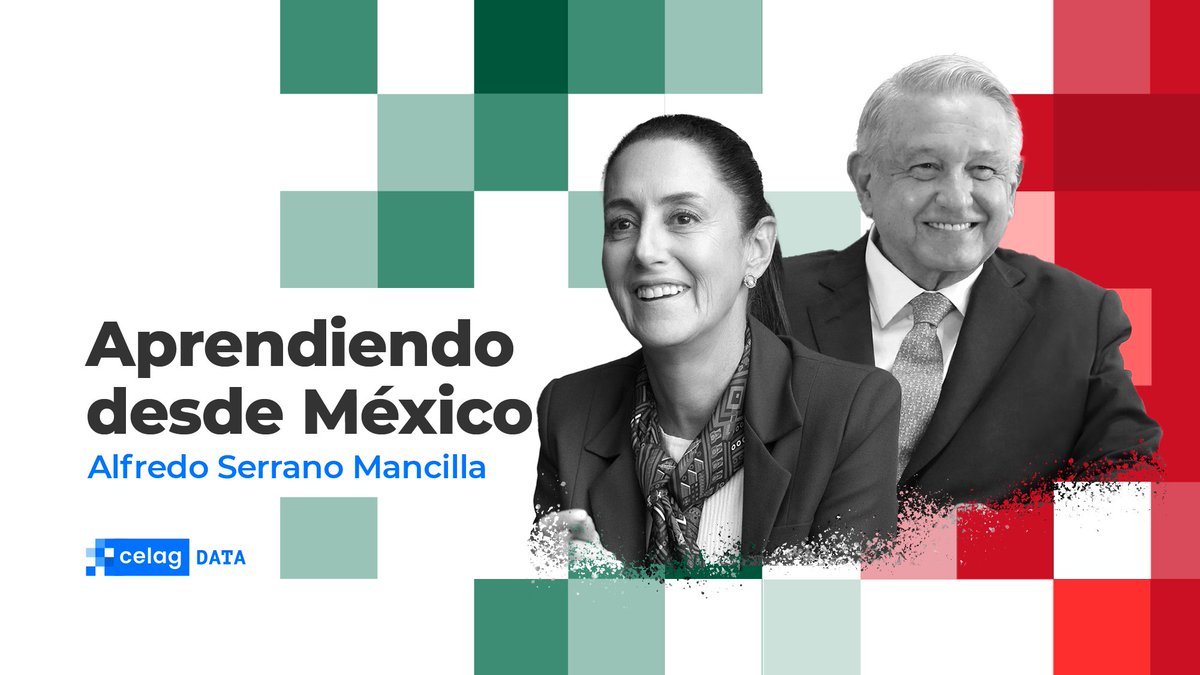 Aprendiendo desde México 🇲🇽 Son muchas las lecciones que podemos aprender de lo que pasa políticamente en este país. 1. La importancia de las convicciones. 2. La Gestión como base de la credibilidad. 3. Comunicar sin frivolidad. 4. Lo electoral se resuelve en la arena de la