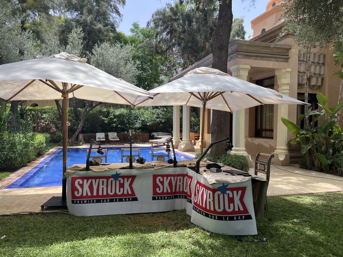 Laurentbouneau's tweet image. La semaine ⁦@Planete_Rap⁩ ⁦@elgrandetoto⁩ à Marrakech en préparation ( source photo Idir 🙏)