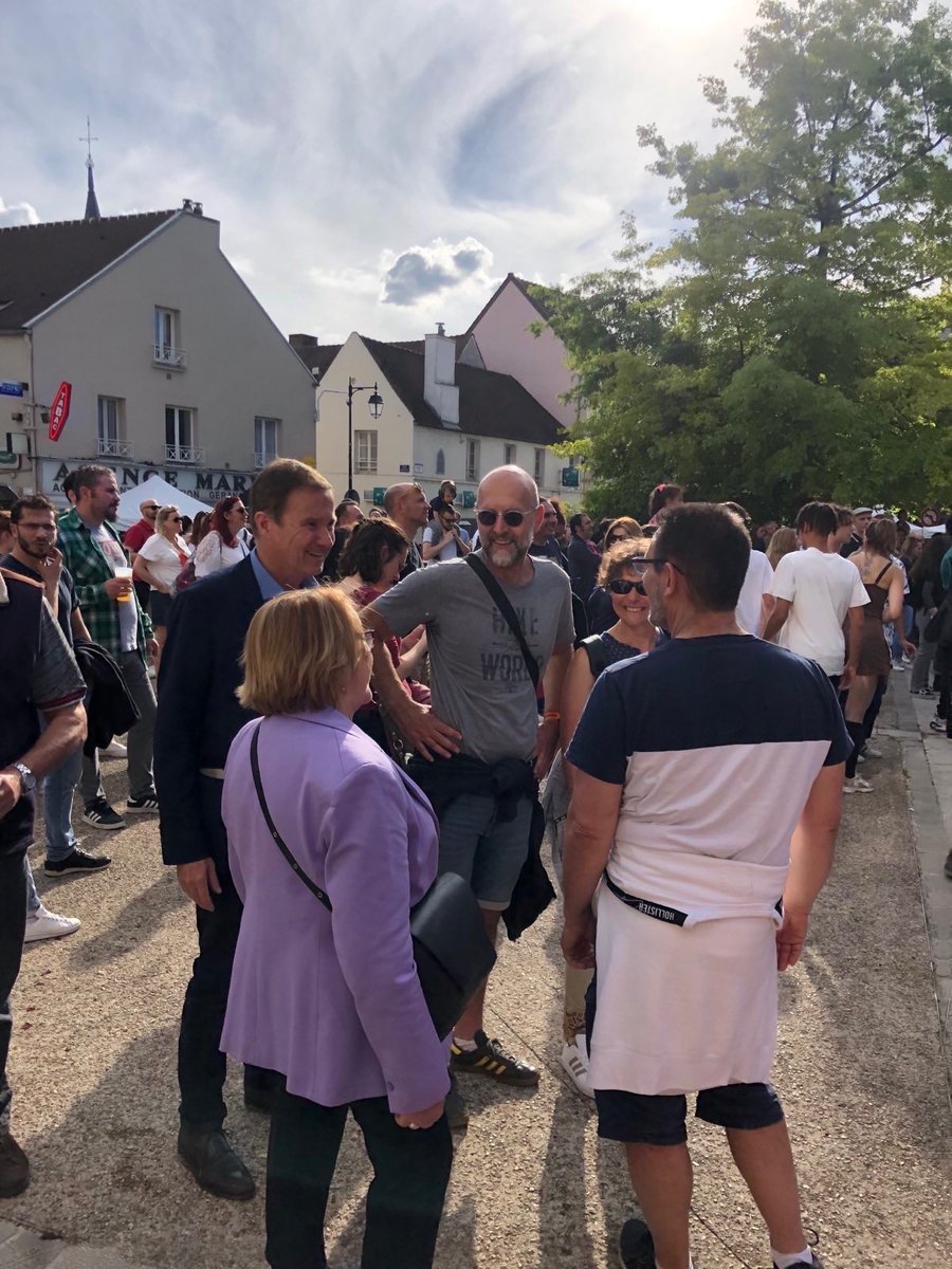 Merci aux organisateurs des fêtes de #Brunoy et de #Montgeron. De bons moments en ce beau week end.