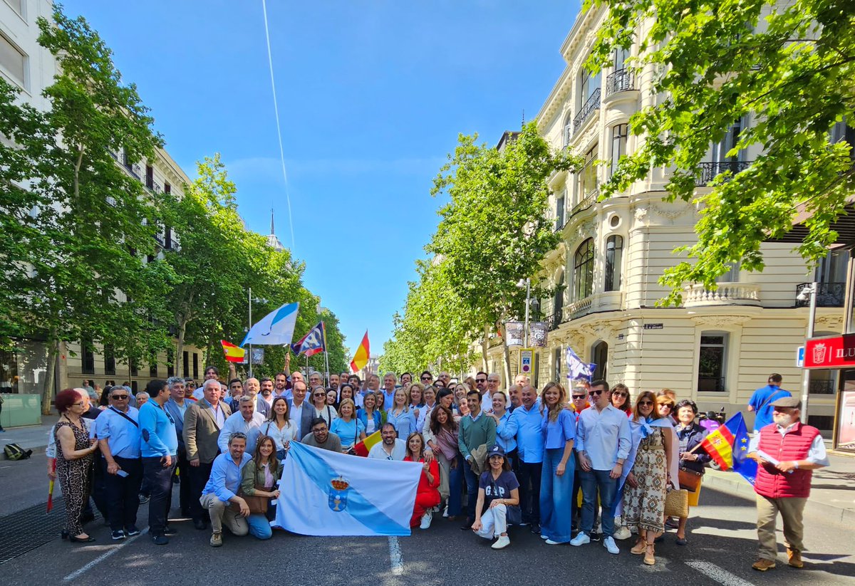 Hoxe estamos aquí para representar a todos os galegos que cren na igualdade, na convivencia e a moderación. Defenderemos todas as vías para que ninguén sexa máis que ninguén. Non permitiremos que se menosprece a Galicia, nin en España nin en Europa #Españaresponde