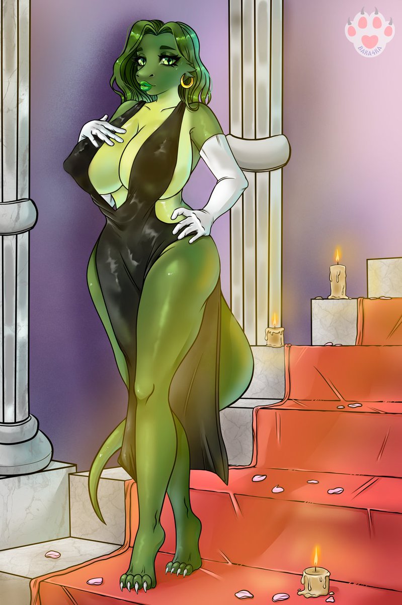 Baka4ka_'s tweet photo. Commission for Gracedmarcus 🦎

Ready for a wonderful evening!📷 https://t.co/zBAcxpuZK9