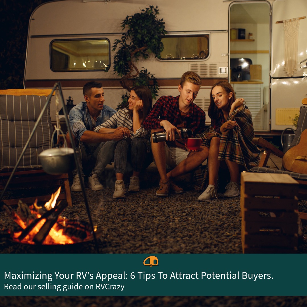 RvCrazy's tweet image. Ready to sell your RV? Follow our top six tips to ensure a smooth sale and maximize your RV&apos;s value, from pricing to presentation.

➖➖
🔗 l8r.it/Mqbc
➖➖

#SellingGuide #RVGuide #SellMyRV 
#RVers #RVlifestyle #goRVing #RVliving #HomeIsWhereYouParkIt #RVing