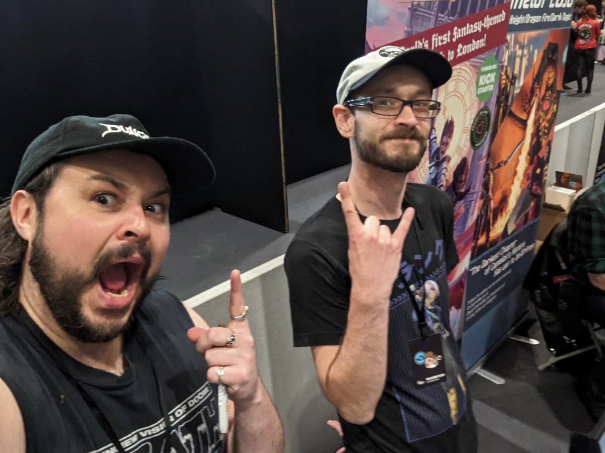 Come along to Writers Block at <a href="/MCMComicCon/">MCM Comic Con</a> where we're here to talk about fantasy London and make you roll dice! 🤘

#MCMComicCon
