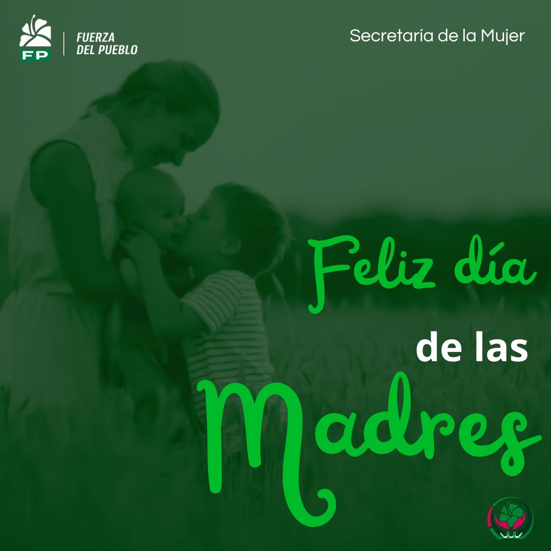 Hoy celebramos y honramos a las madres, en especial a las madres dominicanas, símbolos de fortaleza y devoción; su dedicación, esfuerzo y amor incondicional son dignos de admiración.

¡Una fuerza que nos impulsa!

¡Feliz Día de las Madres!

#FuerzaDelPueblo
#SecretaríaDeLaMujer