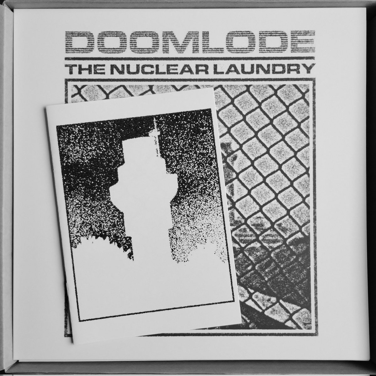 'The Nuclear Laundry' LPs will be sent out this coming week. Copies are still available on Bandcamp and via @bleep. Thanks everyone 🩶 doomlode.bandcamp.com/album/the-nucl…