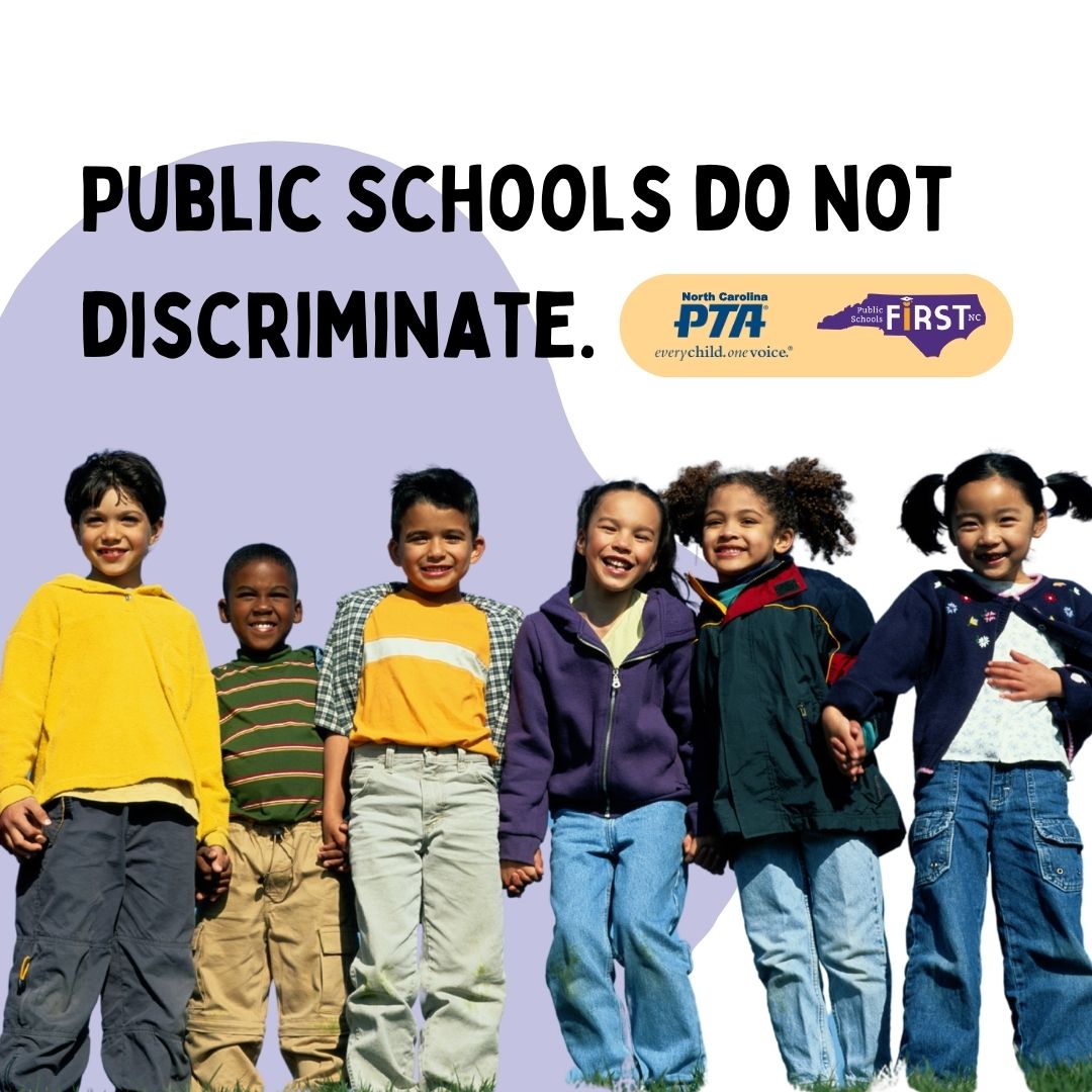 Public schools are a common, public good and are open to all students regardless of their special needs, their religious beliefs, their family income, or their zip code. #nced #ncpublicschools #publicschoolsproud #ncpta