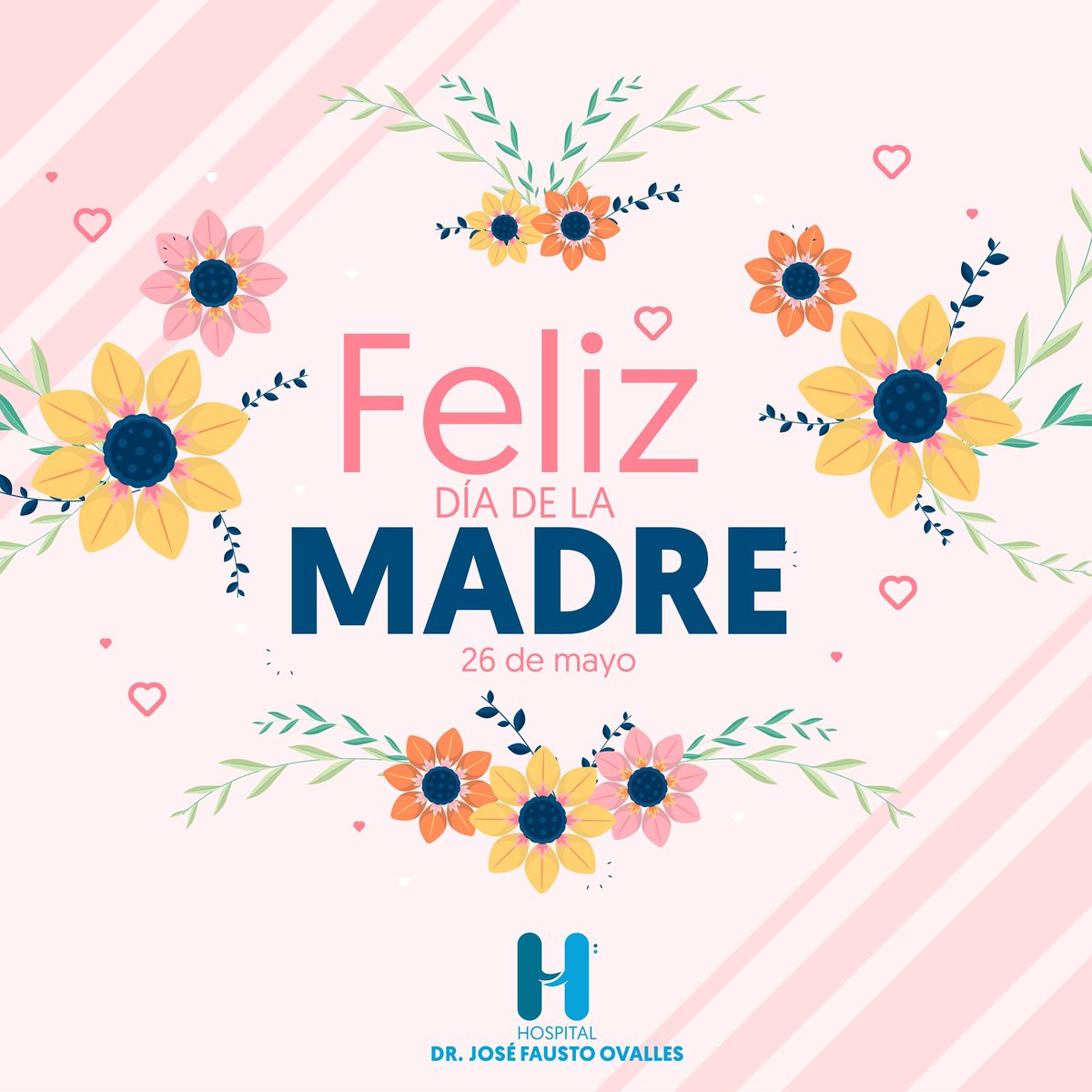 El equipo del Hospital Dr. José Fausto Ovalles les desea un muy Feliz Día de las Madres. 🌸❤️ Gracias a todas las madres por su amor, fortaleza y dedicación. ¡Hoy y siempre, celebramos su invaluable labor! #DíaDeLasMadres #FelizDíaMamá  #AmorIncondicional