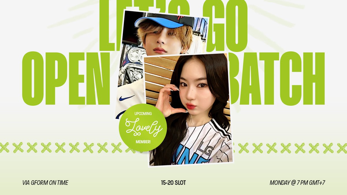 👁️ HELP REPOST/RETWEET THANKS!

edisi biar ga kaku dan pengenalan member baru, AoY mau open besok!
📅: senin, 19.00 WIB
🗒️: 15-20 slot
 📎: via GFORM on time

lebih lengkap cek thread yuk yuk
#zonaba #zonauang #zonajajan