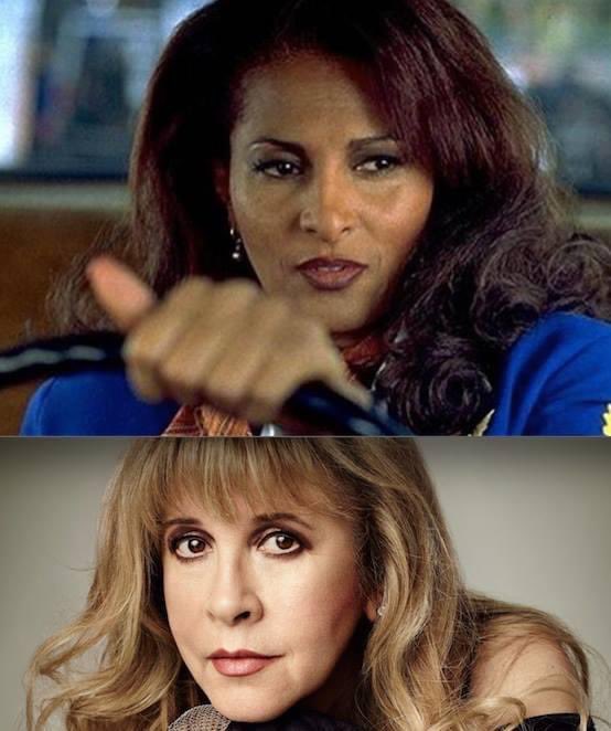 Happy birthday to the forever foxy @PamGrier and the rocking @StevieNicks. 🎂❤️