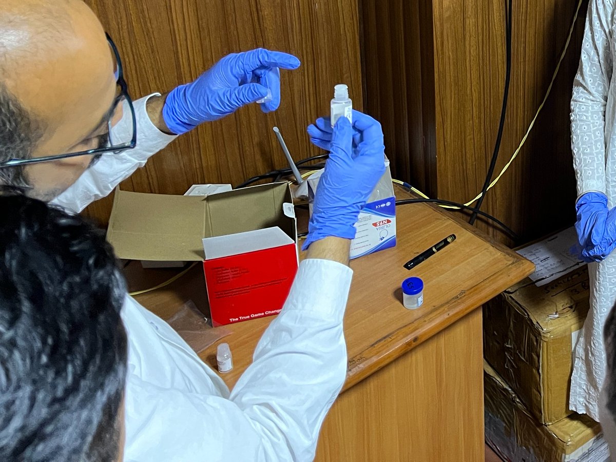 🧑‍🔬Diagnosing TB with upfront POC molecular diagnostics is 𝐆ame 𝐜hanger for #EndTB 

🙏Thank u @MolbioDx for hands training for lab teams in Truenat at Dharamshala, India

🫁Kangra has WHO-recommended Truenat machines for rapid detection of TB & Rif resistance. in 12/13 blocks