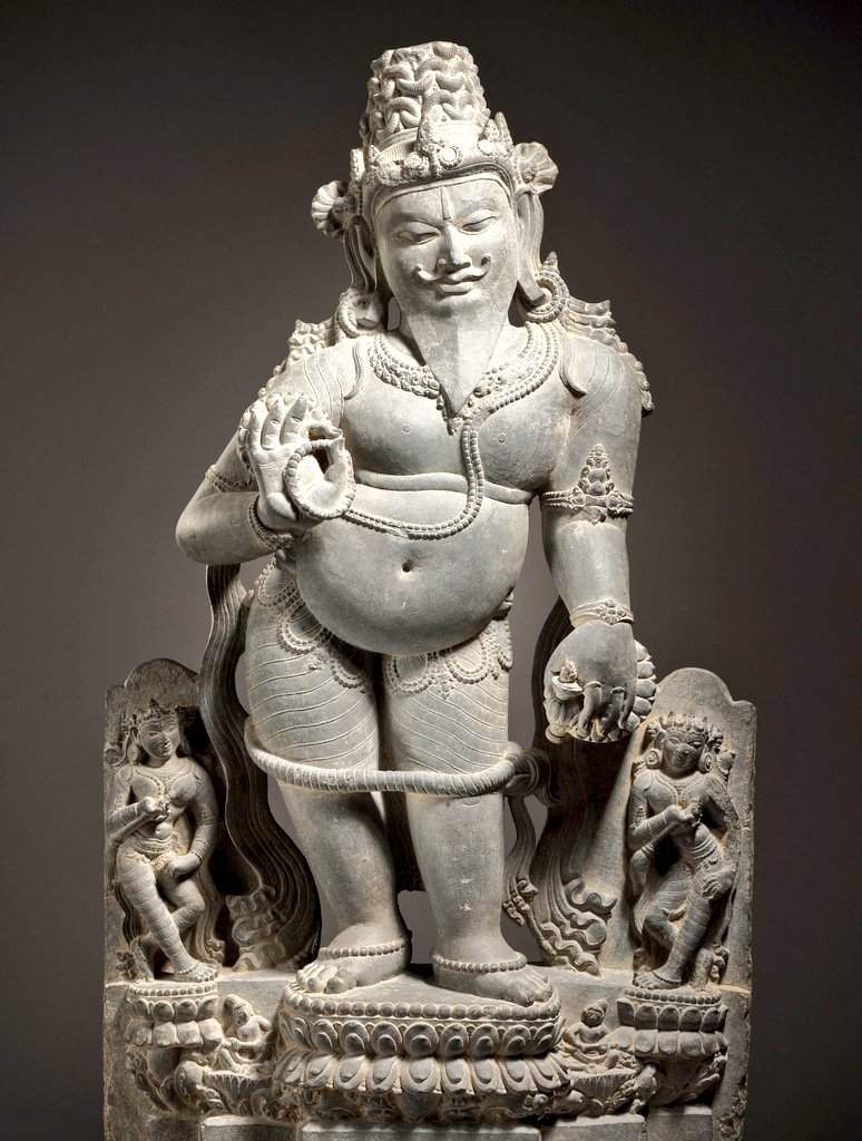 Maharishi Agastya Bihar, Lakhi Sarai, 12th century, @LACMA This sculpture is the only surviving representation of Agastya from Medieval Eastern India. A proficient in ancient tamil sangam literature.