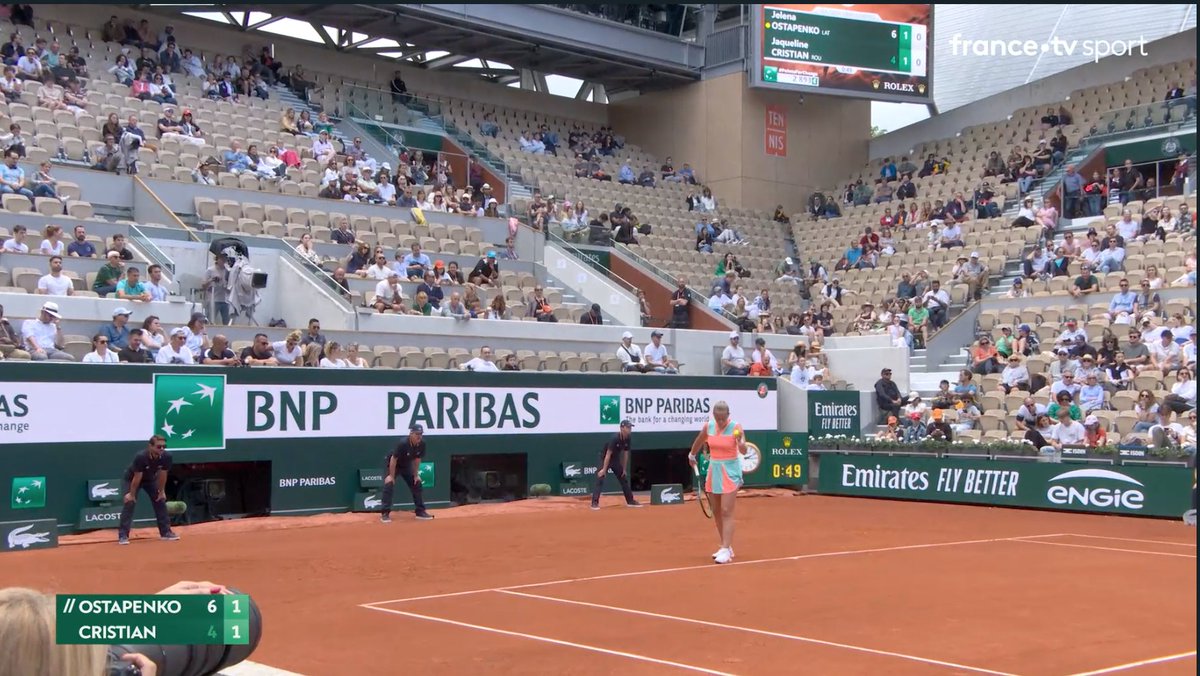 400.000e sur la liste d'attente pour ça... Où sont les gens ? Combien de places sont réellement allouées aux spectateurs par rapport aux invitations données par la FFT ?

Roland-Garros doit véritablement réfléchir à sa politique de billetterie, si le tournoi en a vraiment envie.