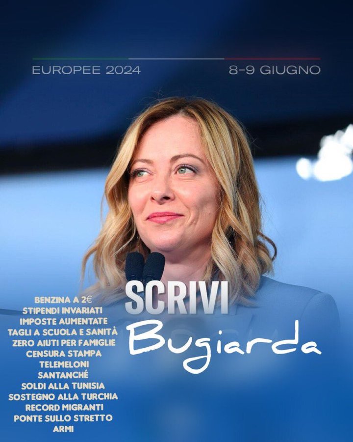 Quando finisce 'sto monologo ❓❗
#GiorgiaLaFrottola
#TeleMeloni
Ora pure il 🕳️ da #Superbonus110 e il campionario delle menzogne sparate dalla #CazzaraNera è completo!