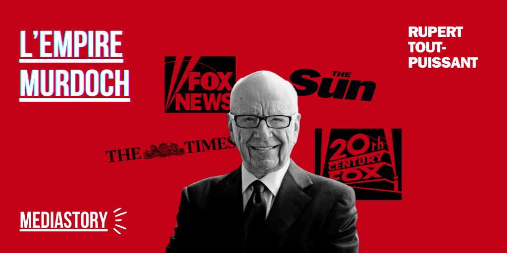 Avec des médias comme Fox News, The Sun ou The Times, Rupert Murdoch est l'un des patrons de médias les plus influents au monde !

Découvrez dans notre dernier épisode la folle histoire de son empire !

▶️ À écouter ici : smartlink.ausha.co/mediastory/med…