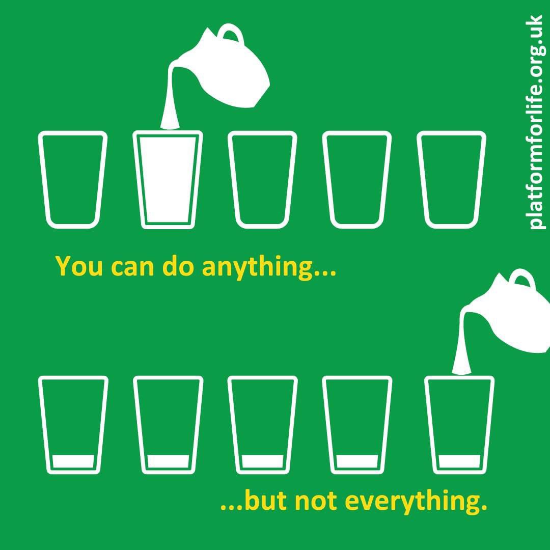 You have the power to choose what you focus your energy on. It's important to prioritise self-care and use your resources wisely, they are limited. 💚

#SelfCareSunday #ChestersMentalHealthCharity #MentalHealthAwareness #Charity #ItsWhatWeDo #Chester #ChangingLivesForGood