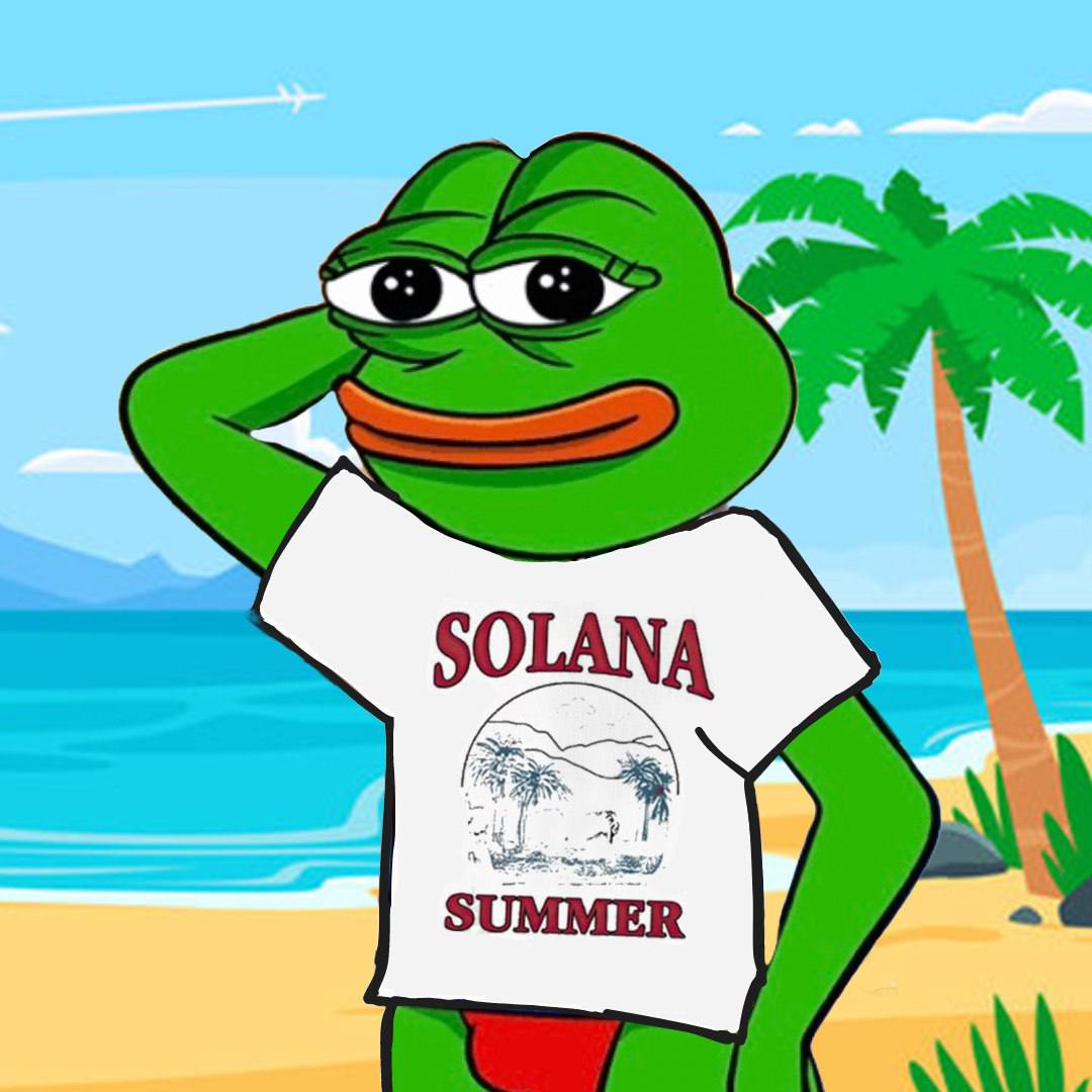proooney's tweet image. Gm ser, do you feel the #pepesummer vibes already ?🐸🏖️