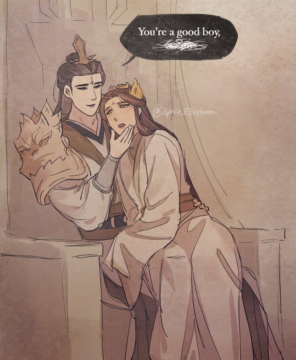 #junlianweek2024 Day 2: Decree
Junwu dresses Xielian as Wuyong prince for …fun🤌

#junlian #junwu https://t.co/2q2LP7Osaj PW: wuyong 