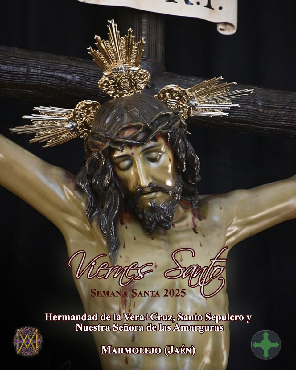 Nos complace anunciar el acuerdo de renovación alcanzado con la Hermandad de la Vera+Cruz, Santo Sepulcro y Nuestra Señora de las Amarguras de la localidad de Marmolejo (Jaén), para acompañar al Stmo. Cristo de la Vera+Cruz la noche del Viernes Santo de 2025.