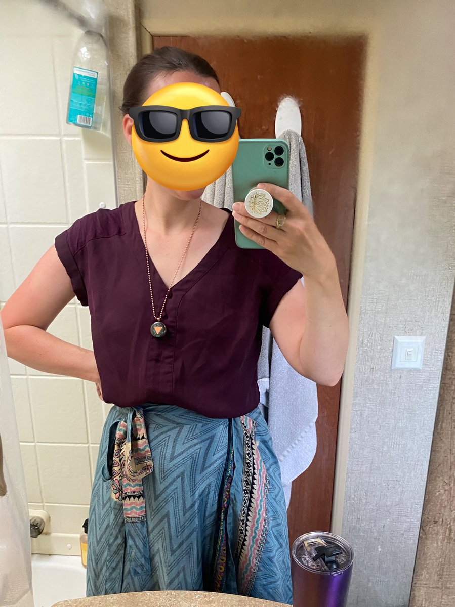 Don’t want to go to church but going anyway OOTD - not pictured: church level Birkenstocks.