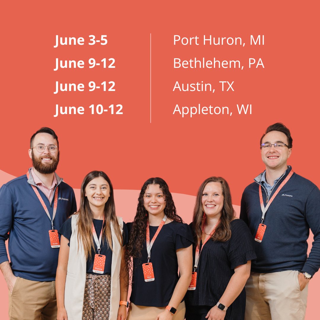 Looking for cutting-edge funeral home software to help manage your business, save time, and connect with families?
Find us at conventions all over the country this month! ✈️💼
P.S. If you won’t be at these conventions, you can still get a Passare demo!  passare.com/request-a-demo