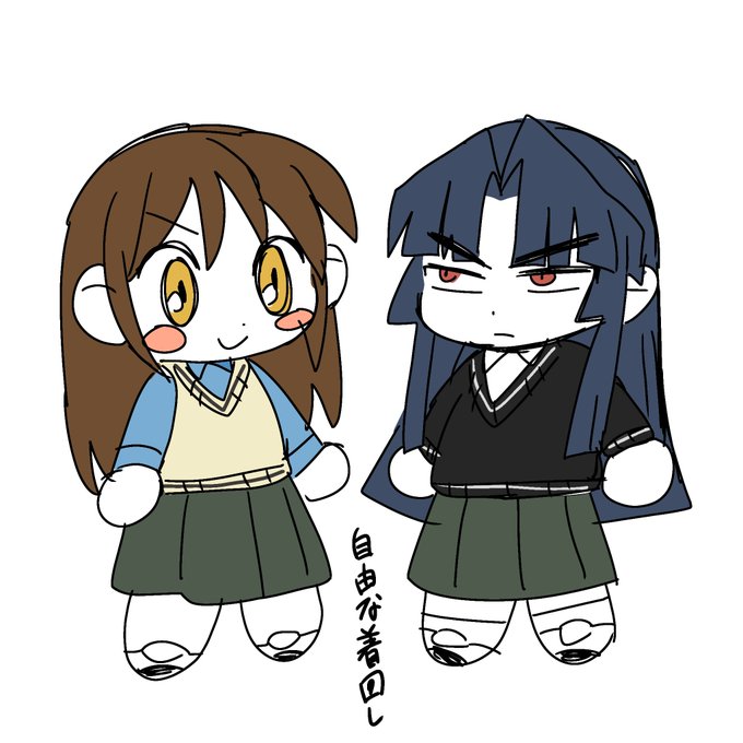 「2girls school uniform」 illustration images(Latest)｜4pages