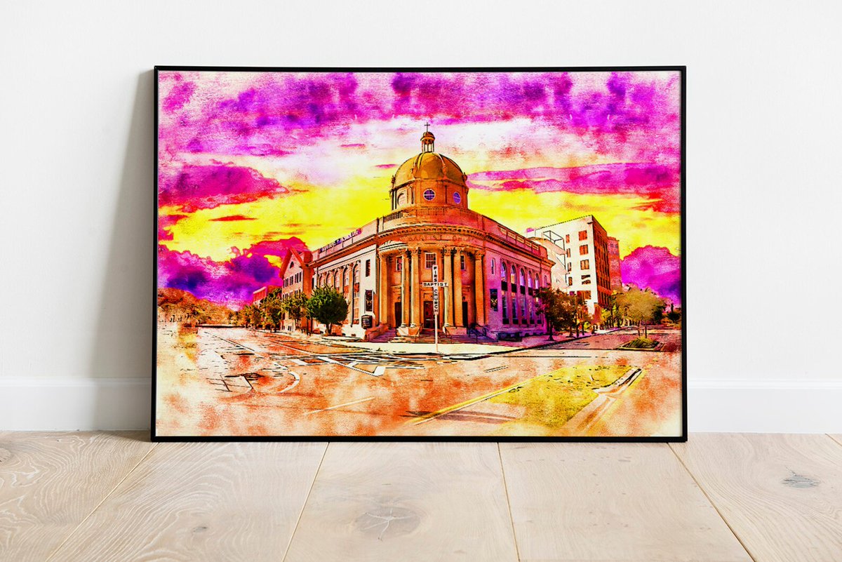 nicko_prints's tweet photo. First Baptist Church of Tampa, Florida, at sunset, in pen and watercolor - wall art print poster
👉 https://t.co/9Jdz9fYmHo
#buyart #buyintoart #ayearforart #artwork #artforsale #watercolor #wallart #Tampa #Florida #Tampafl #baptist #baptistchurch #firstbaptistchurch #sunset https://t.co/tyCZw1e1HN