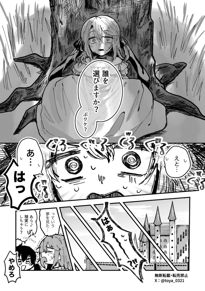 【再掲】晴姫と王子たちの漫画 