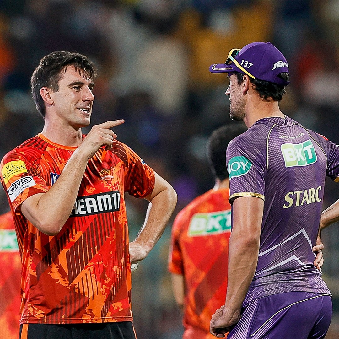 Battle of the two most expensive buys in the IPL Auction 🇦🇺💰 #IPL2024 #KKRvSRH