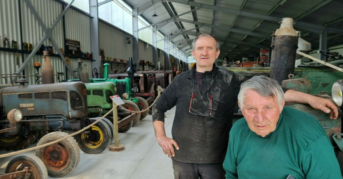 Collectionneurs de tracteurs depuis les années 1970, ce père et son fils ont fini par ouvrir leur musée ➡️ l.leparisien.fr/q3ym