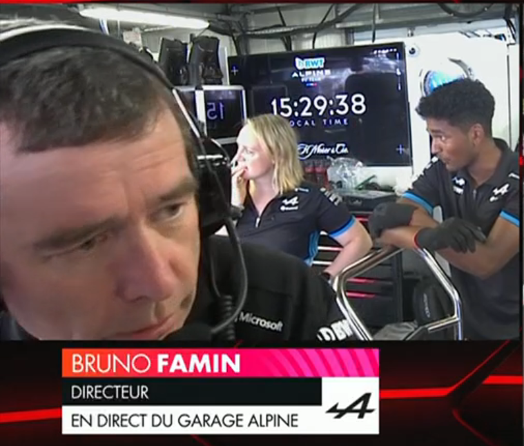 TearOffFR's tweet photo. 🎙️ Bruno Famin sur @CanalplusF1 : "Je crois que l'attaque d'Esteban Ocon était totalement hors de circonstances, c'est exactement ce que l'on voulait pas voir. On en tirera les conséquences. On va trancher dans le vif."

"Au premier tour au Portier, ce n'était pas le lieu pour tenter une attaque en laissant aucune place à son coéquipier." 🥶🥶
 
#F1 #MonacoGP