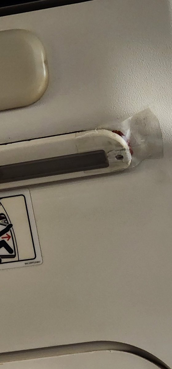 magarwal99's tweet photo. @flyspicejet On the SG13 flight. These were the standards. 
Broken seats. Seats unable to keep upright.  Emergency door light not working.  Lights are held in place with tape.
This has become a serious issue and DGCA should take note.
@DGCAIndia https://t.co/nlkg9YP8H4