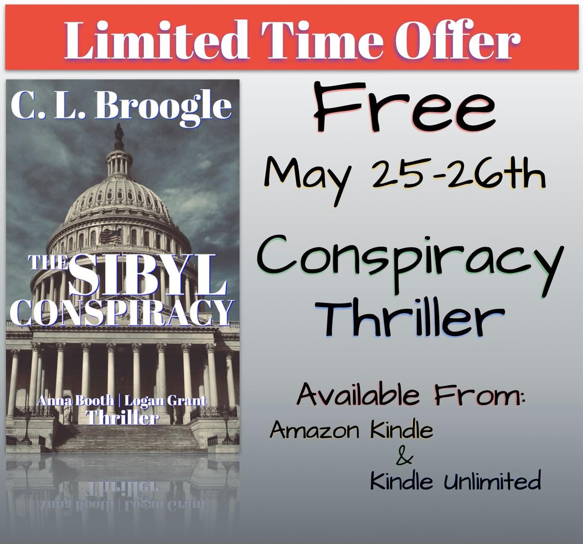 @jacodypress Thank You

FREE TODAY ONLY

National Treasure x Da Vinci Code

Is fate real? Would you be its master or victim? Anna & Logan face a conspiracy dating to the founding…

#WhatToRead #BookTwitter #IndieAuthor #conspiracythriller  #KindleUnlimited #freebook

amazon.com/dp/B0CTPXXL4K