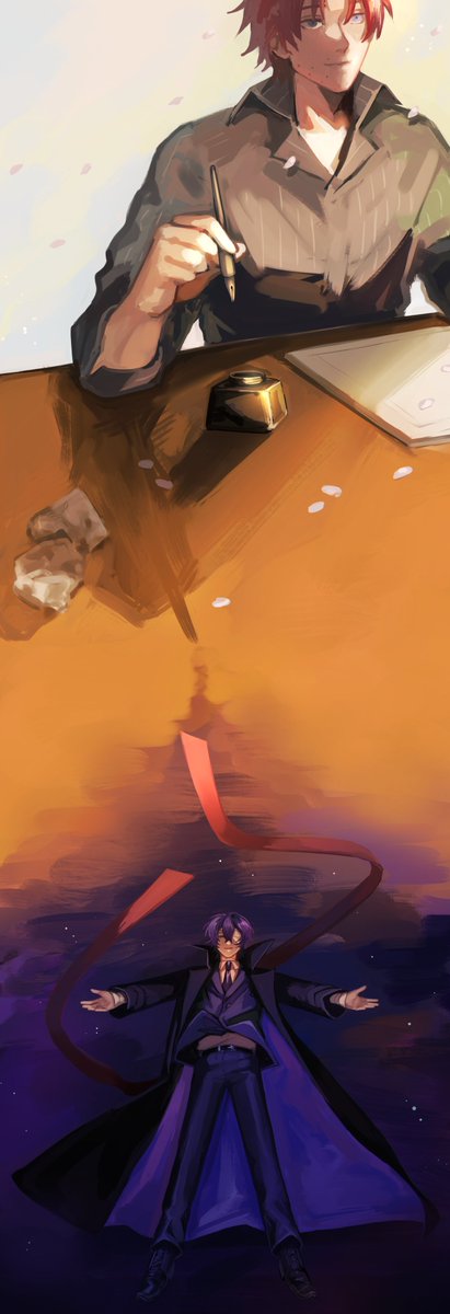 rin_JB_ver2's tweet image. #BSD #odazai
好きな人が幸福である嬉しさよ
全ての四季の花が香って

織太（B）
※クリック推奨