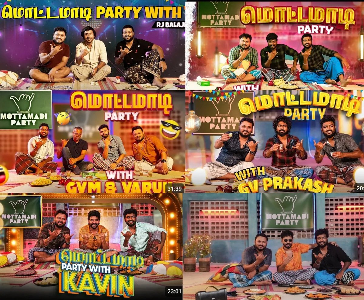 Is there anyone who has never watched a single episode of Mottamaadi Party 🤔