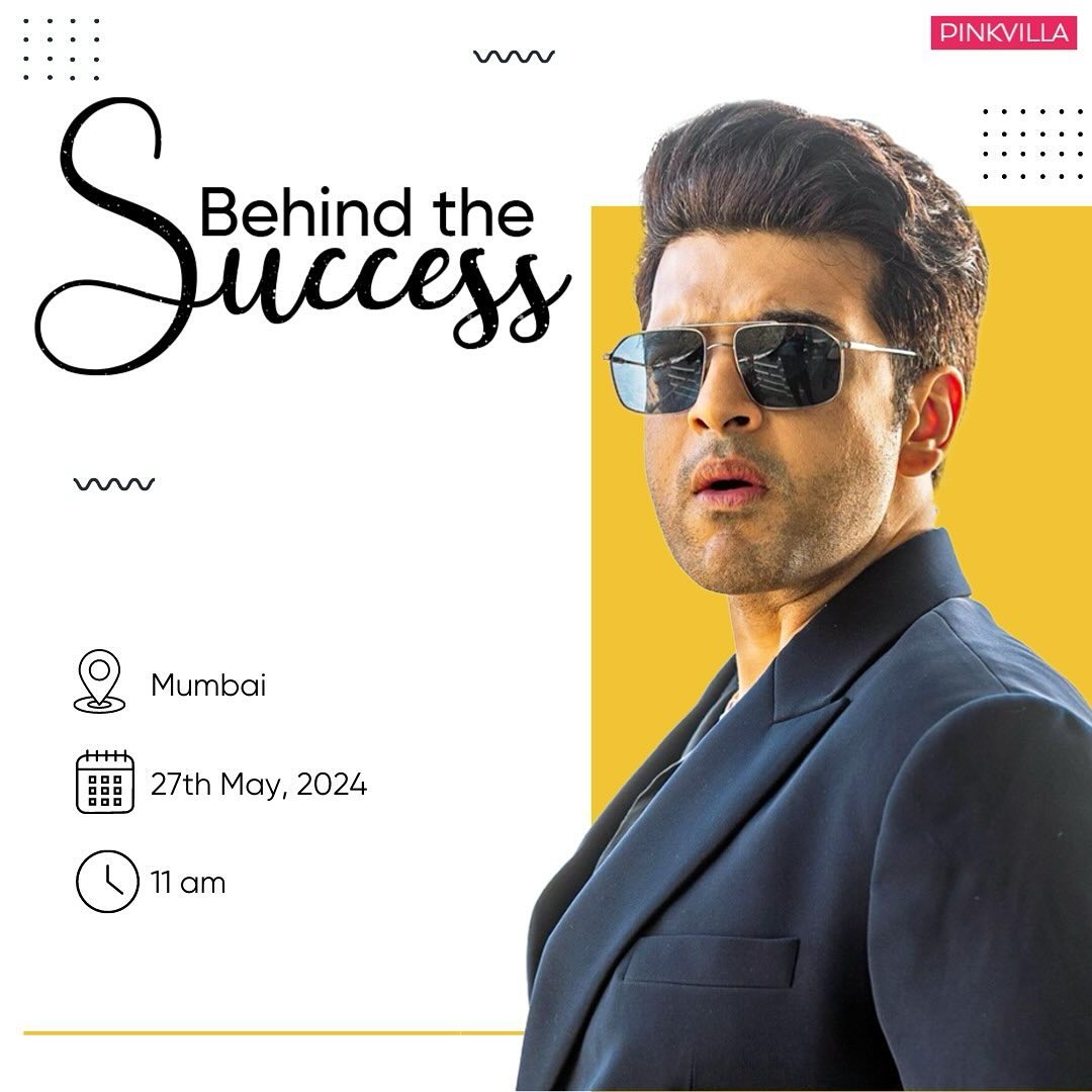 Want to meet Karan Kundrra and ask him a question in person? We've got you covered. If you want to attend, DM right away!!! Monday, May 27 in Mumbai. See you all there.🤩 #karankundrra #TeJran #BehindtheSuccess #KKundrraSquad #tejranfam #kk #karankundrrafans #pinkvilla