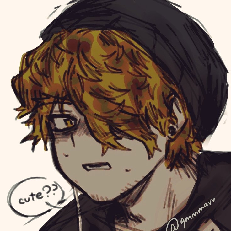 hyperfixation on hawks was so bad, i accidentally turned him to emo