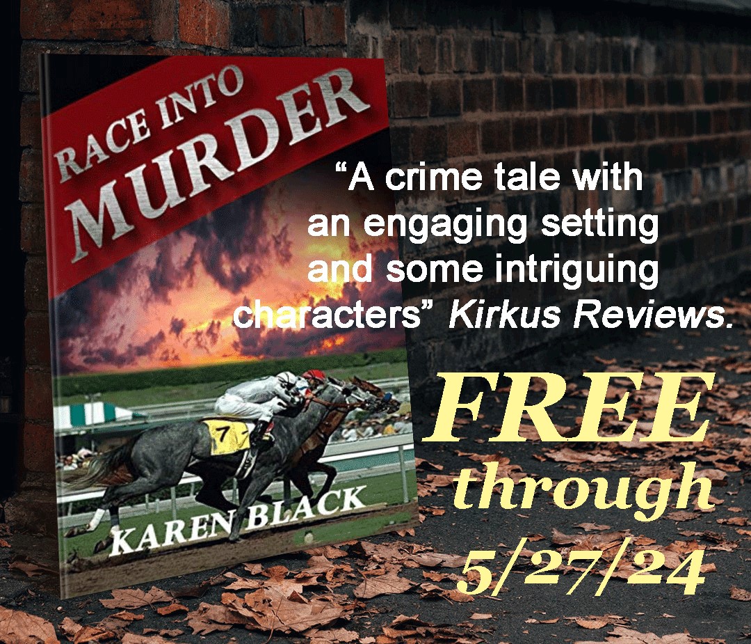 An innocent man is arrested for the murder of an elite jockey; the thoroughbred world is in chaos. The fate of three families depends on finding the killer, who is torn between justice & morality. Through it all, the races continue. amzn.to/3zKNpZZ @RRBC_Org @NonnieJules