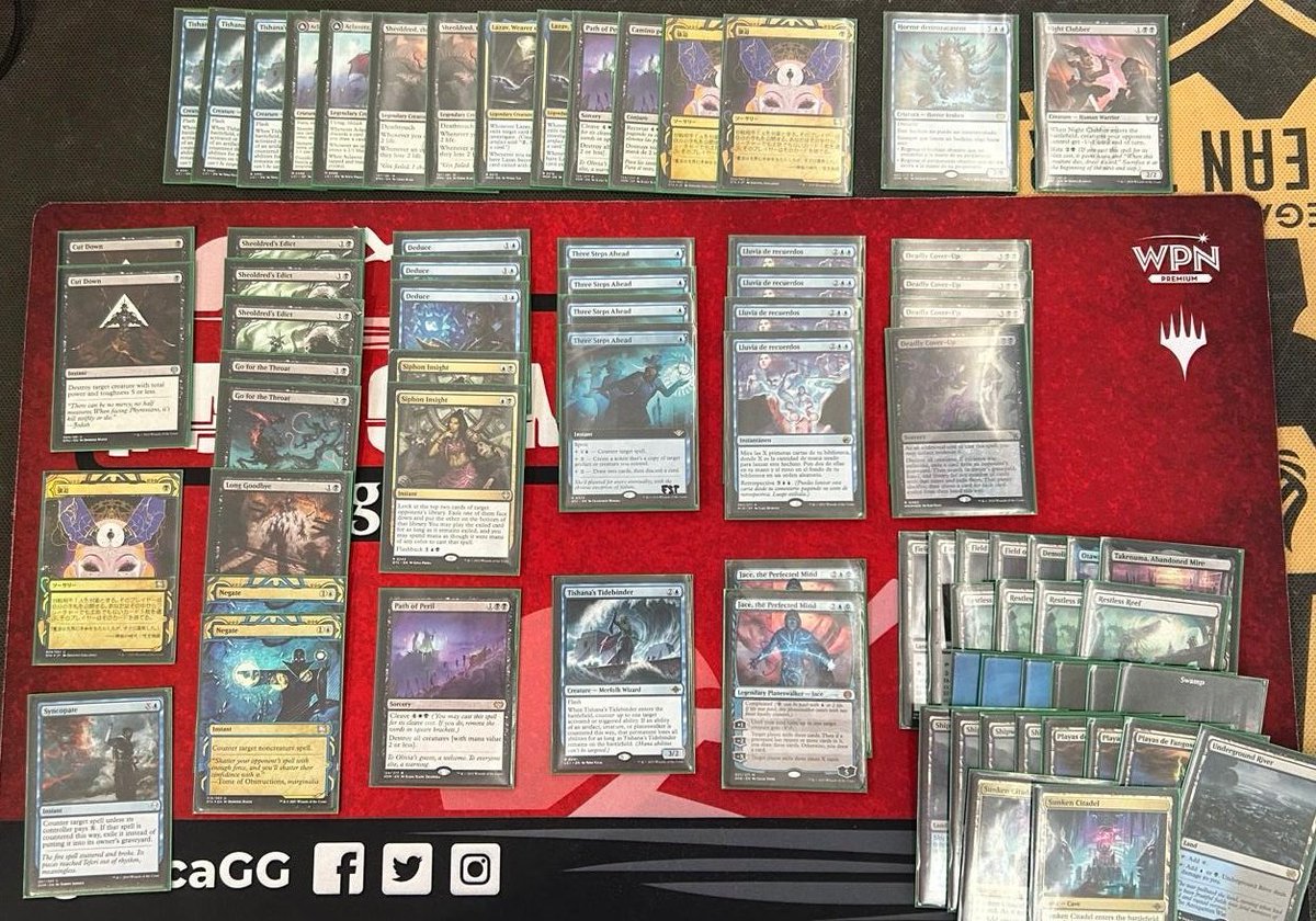 🥳PT SLOT🥳

Después de un 10-2-3 pactando la última ronda, consigo por fin clasificarme al PRO TOUR 😁

Muy contento con UB CONTROL y, sobre todo, por el trabajo que ha hecho el equipo 😍