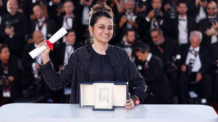 Celebrating a triumphant moment for Indian cinema at #Cannes2024! Huge applause to  @Chidanandasnaik for 'Sunflowers Were The First Ones to Know' winning in the La Cinef section, #PayalKapadiya for her remarkable achievement with #AllWeImagineAsLight that won Grand Prix Award…