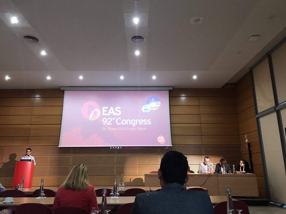 Javier Rodríguez-Carrio (@javierrcarrio) on Twitter photo <a href="/fotisbarkas/">Fotis Barkas</a> introduces the paper published by the <a href="/society_eas/">European Atherosclerosis Society</a> young fellows #EASCongress2024
<a href="/azinkh96/">azin kheirkhah</a> <a href="/FloPorsch/">Florentina Porsch</a> <a href="/fotisbarkas/">Fotis Barkas</a> introduces the paper published by the <a href="/society_eas/">European Atherosclerosis Society</a> young fellows #EASCongress2024
<a href="/azinkh96/">azin kheirkhah</a> <a href="/FloPorsch/">Florentina Porsch</a>