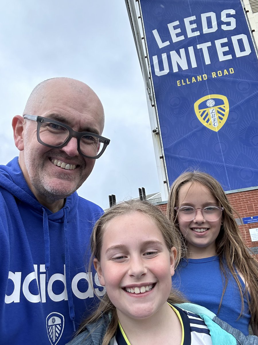 Quick visit to church for good luck. COME ON LEEDS