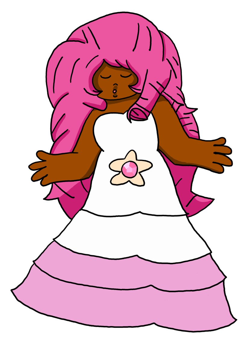 been rewatching steven universe and i absolutely adore rose quartz so i decided to draw her as a beautiful brown woman <3

#stevenuniverse #sufanart #rosequartz