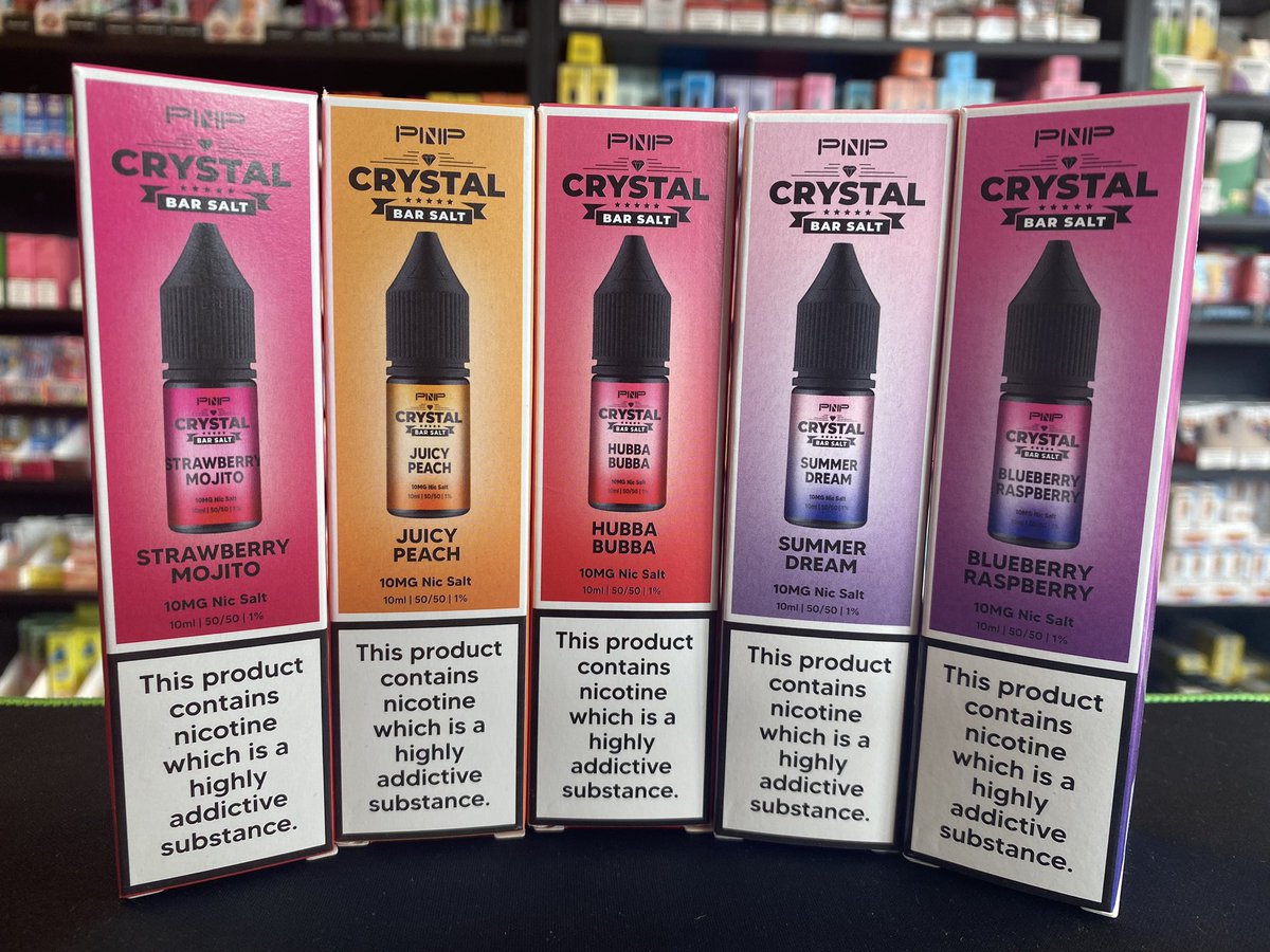 VapeIblaze's tweet photo. Some of the newest flavours to come from Crystal these 5 flavours are some of the top sellers
#vape #vapelyf #clouds #ecig #vaping #quitsmoking #geekvape #vaporesso #voopoo #premiumeliquid #uwell #smoktech #iblazeopenshaw #manchestervape #openshaw #gorton https://t.co/HnMZlInT2W