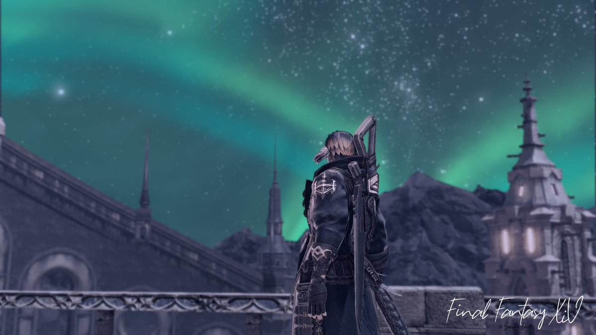 'Only if you can be here with me...'  

#オスラ | #おやウラ | #FF14