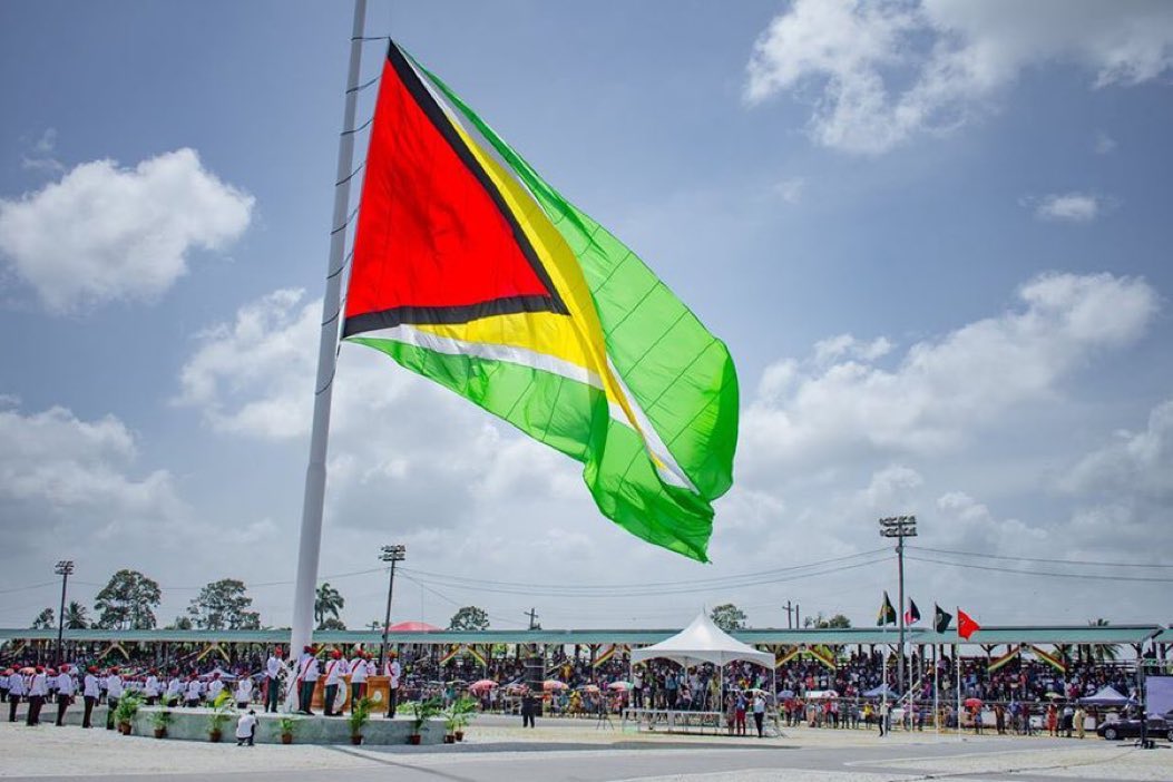 Happy Independence Day Guyana! 

CARICOM’s largest nation is celebrating its 58th anniversary of Independence today - becoming independent from the UK on May 26th 1966 🇬🇾
