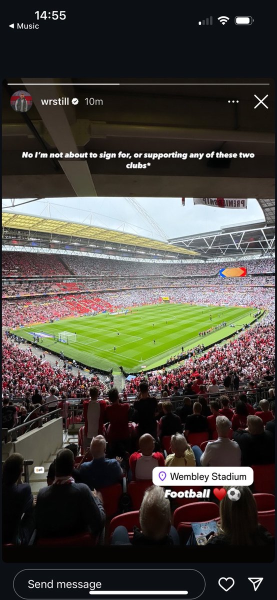 Ethan__Todd2's tweet image. A very tongue-in-cheek message from Will Still on Instagram today. 

Clearly aware of the rumours…

#SAFC | #NCFC | #WillStill