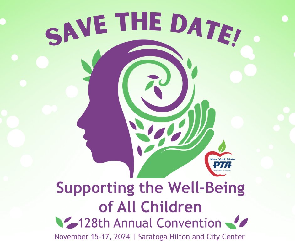 Save the Date! This year's 128th Annual Convention will be held from November 15-17 at the Saratoga Hilton and City Center! More inforamtion and registraion coming soon!