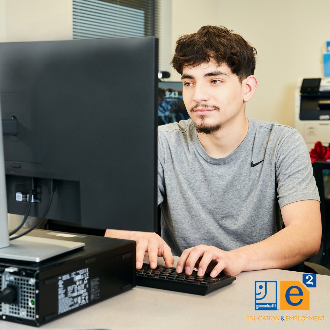 Our E-Squared program is enrolling NOW! Tarrant County Residents, ages 16-24, can earn their GED and paid work experience at the same time! Learn more GoodwillNorthCentralTexas.org/e2