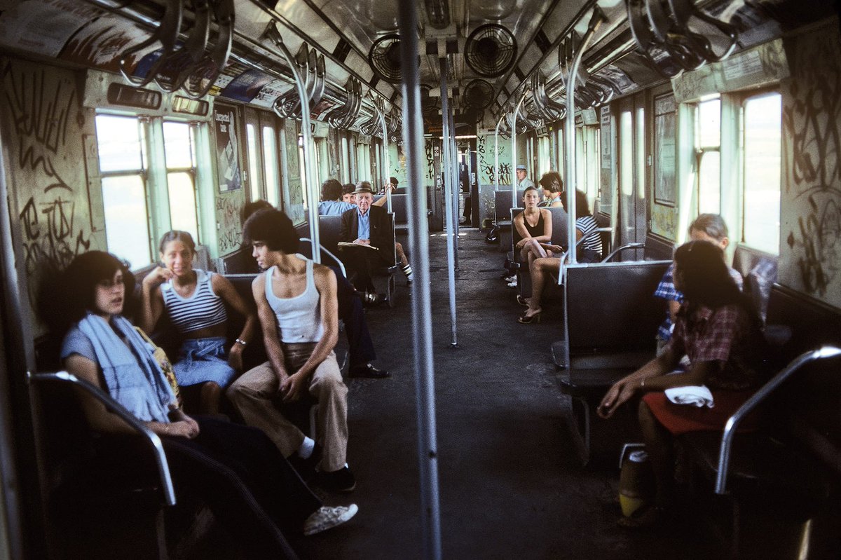 Photos from Hell on Wheels by Willy Spiller. There's almost nothing more NYC to me than its subway system and this body of work covers it from the late 1970s into the mid 1980s. You can really see the true melting pot here - people of all walks of life sharing this moment.